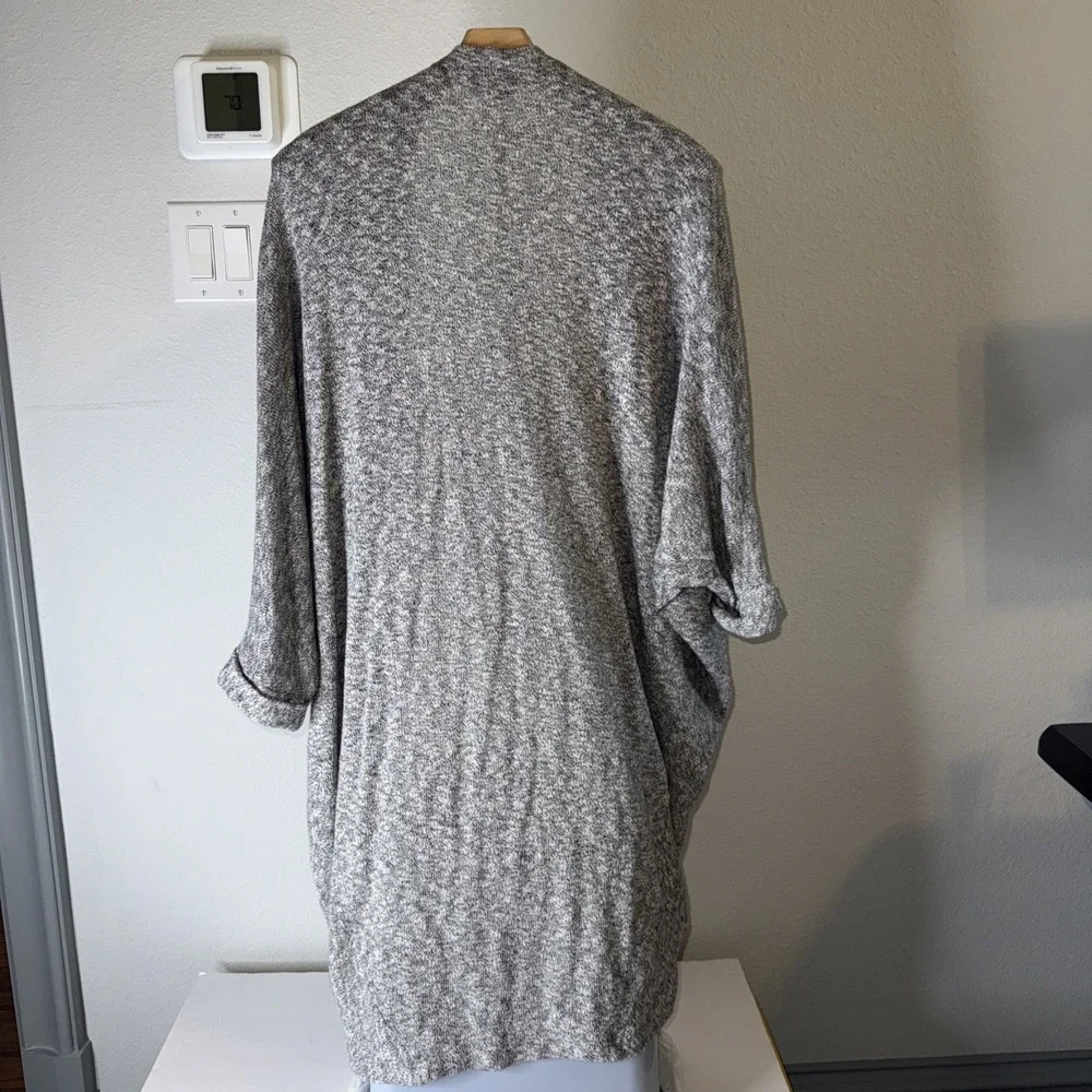 Audrey 3 Plus 1 Women's Cardigan Gray Super Soft‎ Size S
